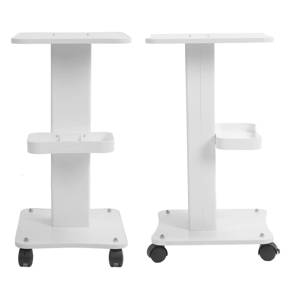 Beauty Salon Trolley Cart Wooden Structure 4 Universal Wheel Salon Roller Trolley Cart for Beauty Instrument