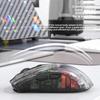 Attack Shark X2PRO RGB Luminous Wireless Bluetooth Transparent Gaming Mouse with Screen
