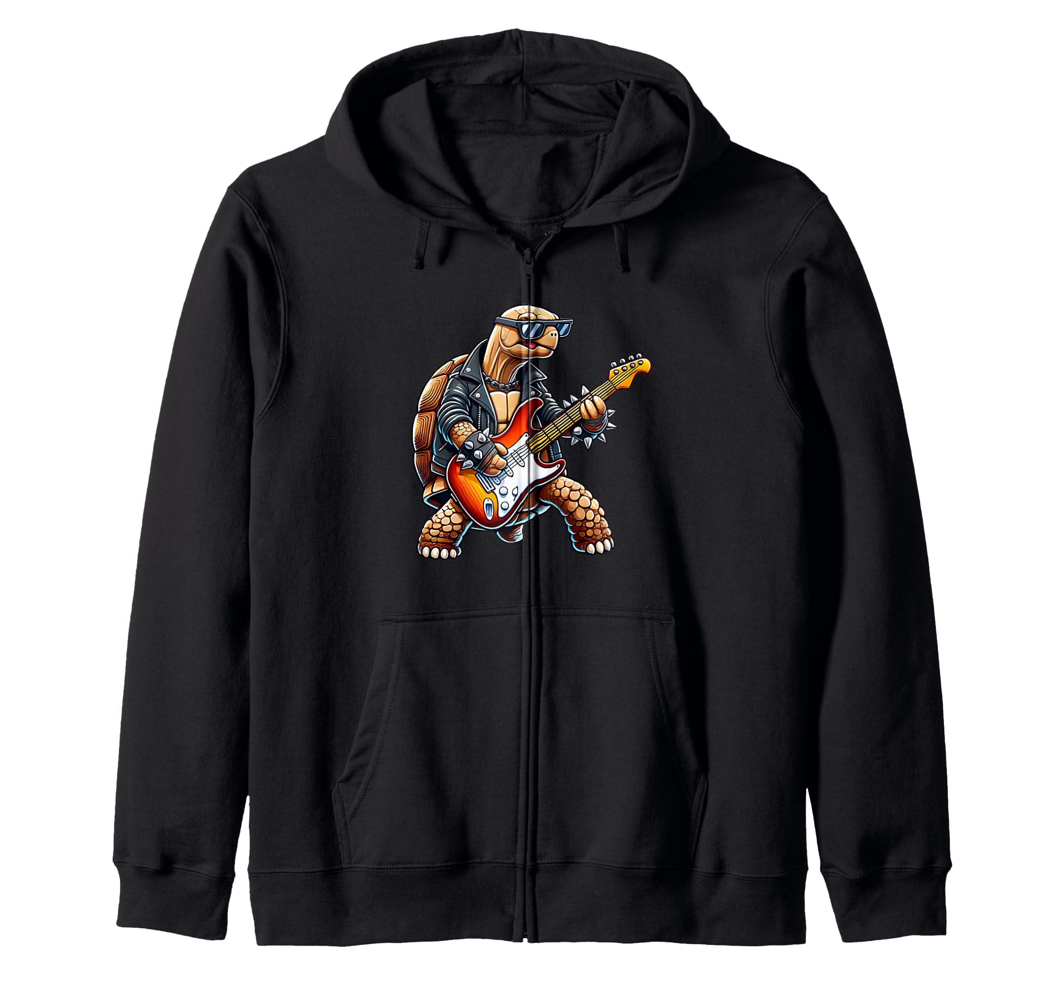 Guitarist, tortoiseshell, electric guitar, concert, music, men, boys, zip-up hoodie