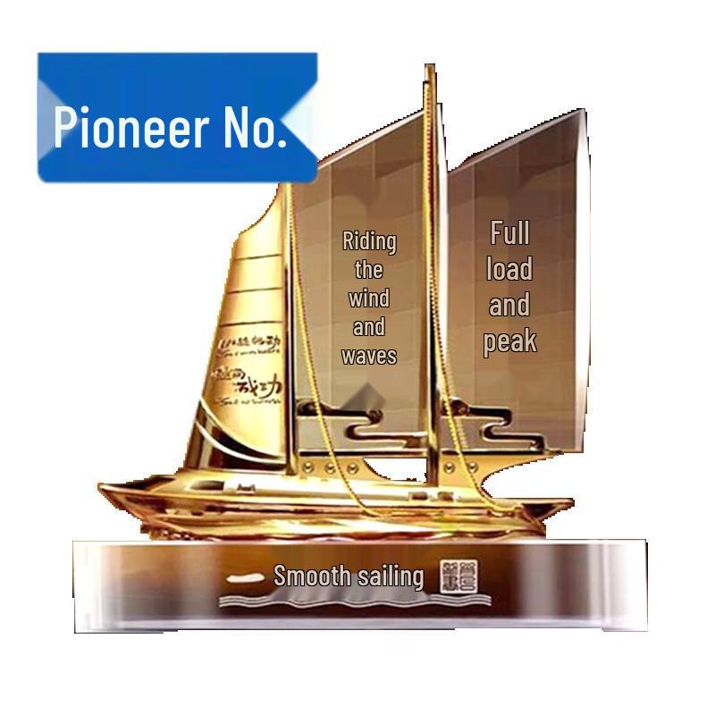 Smooth Sailing Crystal Sailboat Ornament