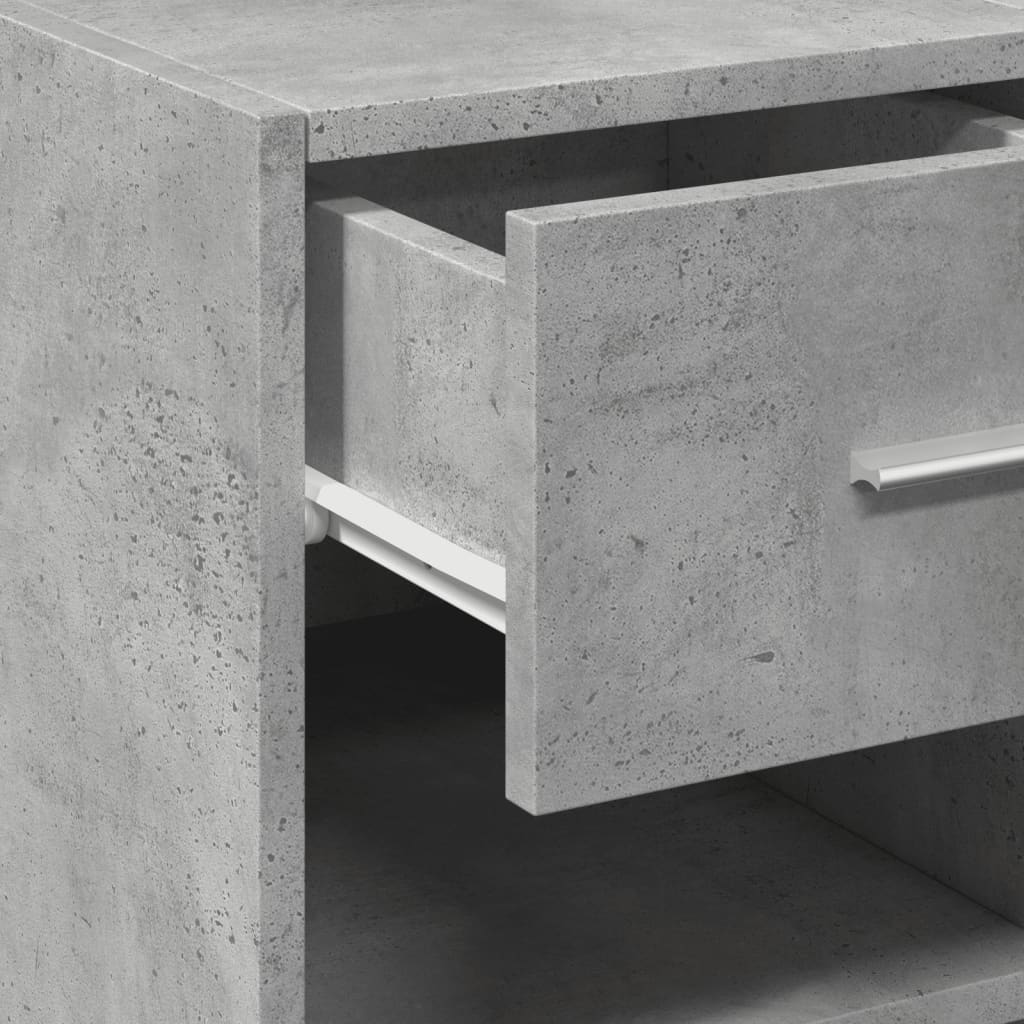 Sideboard Concrete Grey 30 x 42.5 x 93 cm Particleboard