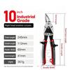 10 Inch Aviation Scissor Tin Snips Metal Sheet Cutting Snip Cutter Multi-directional Scissors Industrial Professional Hand Tools5