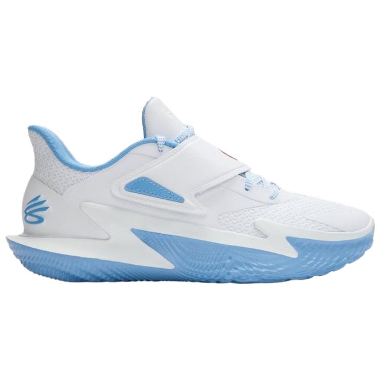 Under Armour Curry Fox 2 Versatile Comfortable Basketball Shoes Unisex sneaker White Blue 6001647-100
