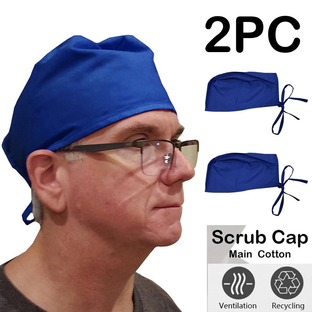 Polyester scrub cap Outlet