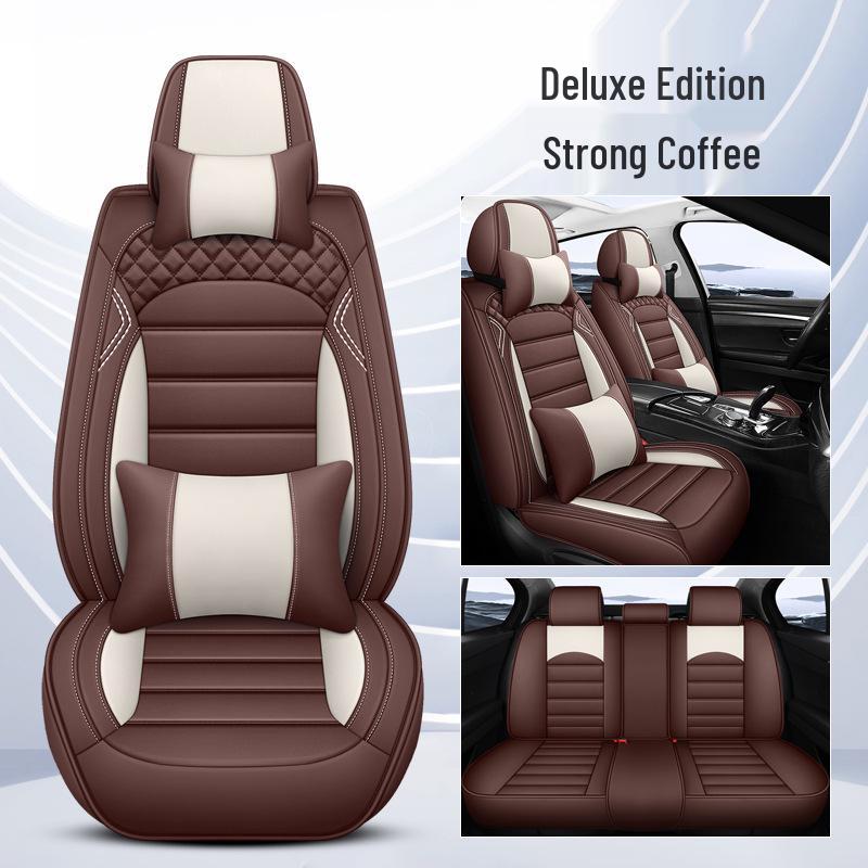 Sonata Mingtu Premium Full Leather Universal Car Seat Cushion
