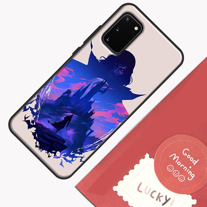 Castlevania Case For Samsung Galaxy S22 S21 S23 Ultra Note 20 S8 S9 S10 Note 10 Plus S20 FE Back Cover