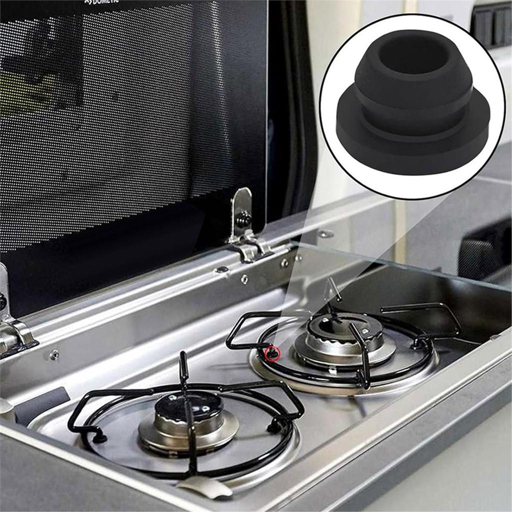 Pack of 30 Rubber Grommets, Pot Carrier Rubbers, Motorhome Hob Accessories, for Dogetic, and