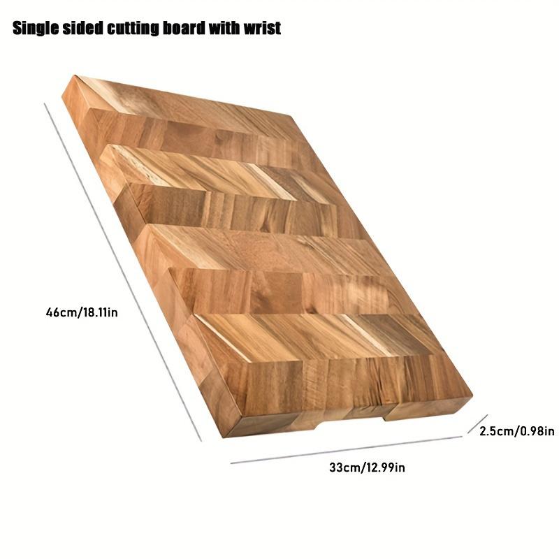 1pc Acacia wood cutting board, rectangular cutting board, high-end kitchen panel fruit chopping board, a great gift item