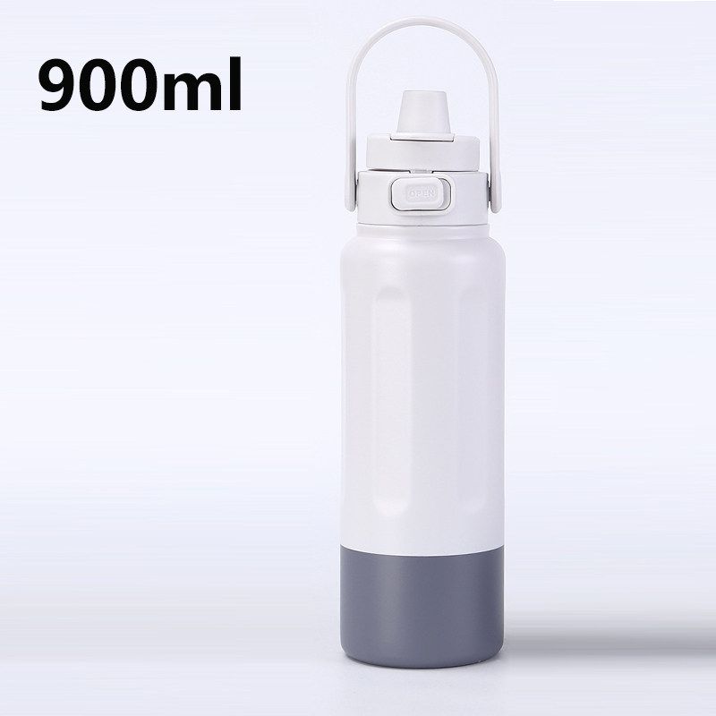 Large-Capacity Thermos Cup for Women, Good-Looking Ice Cup, Portable Car Coffee Cup, Outdoor Sports Water Bottle, Tea Cup