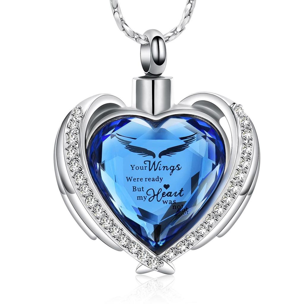 Stylish Stainless Steel Necklace Pet Remembrance Necklace Perfect for Pet Ashes Designed for Convenience and Durability