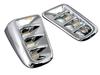 BRIGHTZ Freed Hybrid GP3 Chrome Front Bumper Duct Cover C Type GP P3 3 Freed Hybrid Hybrid Part Number 23789 [FRO-ETC-MID-039]