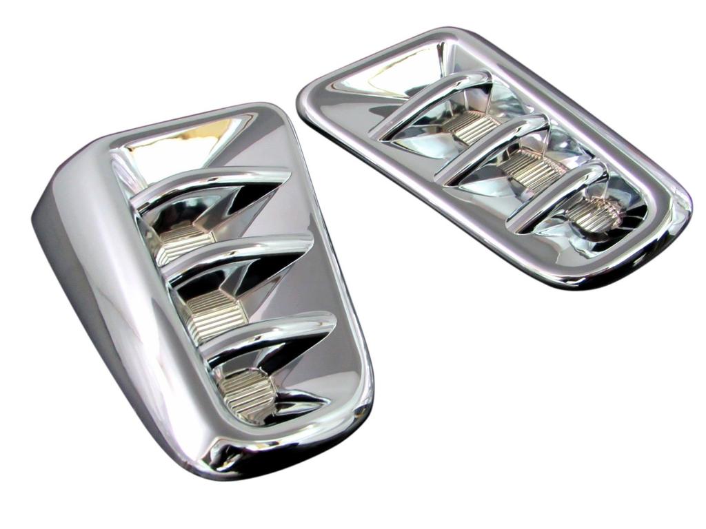 BRIGHTZ Chrome Front Bumper Duct Cover C Type for Freed GB 23788 [FRO-ETC-MID-039] GB3/GB4 (Mid-Late Model) B3/B4 3/4