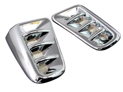 BRIGHTZ Freed Hybrid GP3 Chrome Front Bumper Duct Cover C Type [FRO-ETC-MID-039] GP P3 3 Freed Hybrid Hybrid Part Number: 23789