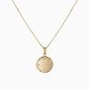 Heart Shape Cross Necklace In Stainless Steel With Gold Plating For Female Fashion Accessory