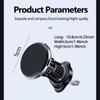General Magnetic Car Air Outlet Mobile Phone Holder 360 ° Rotation Car Air Outlet Fixture Strong Magnetic Mobile Phone Holder