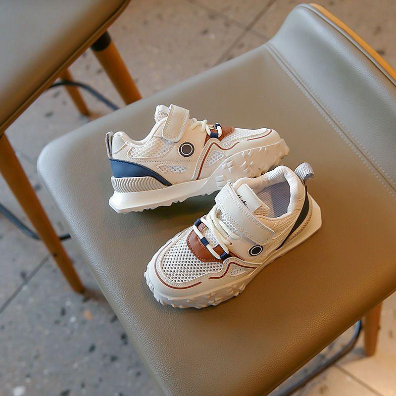 

WTEMPO Girls Summer Sneakers Breathable Thin Lightweight Mesh Sport Shoes Slip Resistant Casual Shoes Shock Absorbing Running Shoes 37 коричневый