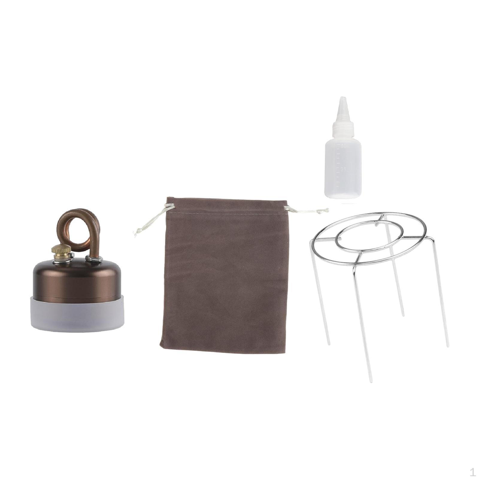 

Alcohol Stove with Stand, Spirit Burner, Camping Stove, for Hiking, Camping, And Indoor Barbecues кофейный