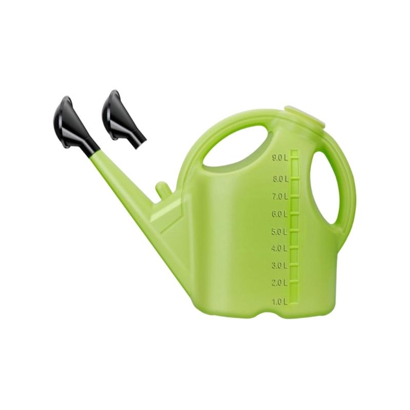 Large Capacity Plastic Plant Watering Can With Adjustable Nozzle for Outdoor Cleaning And Horticulture