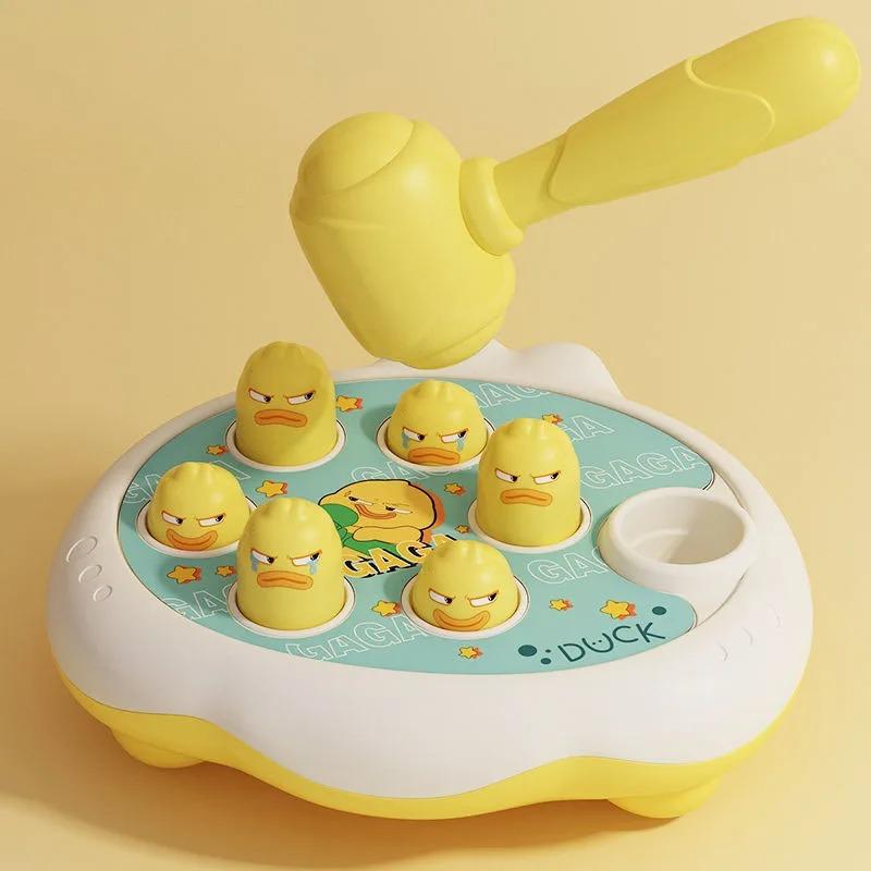 Non-Toxic New Montessori Baby Duck Frog Toy Whac-A-Mole Clench Fist Education Educational Toys For Children'S Cognitive Development