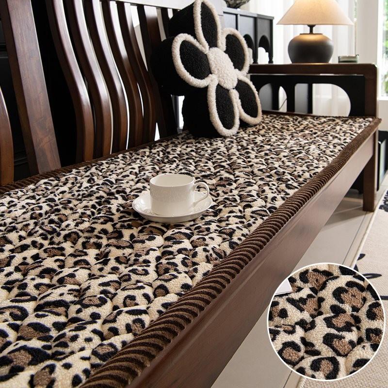 Univerzální protiskluzová měkká podložka na pohovku Zesílený plyšový potah sedadla Jednobarevný Zimní Podzimní Hřejivý Ručník na pohovky Polštář na gauč Obývací pokoj