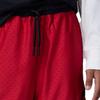 Jordan Logo Print Mesh Basketball Shorts Kids Bottoms Red DV0425-687