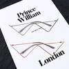 Decoration For Women Glasses Frame Rhinestones Glasses Frame Triangle Glasses Frame Fake Glasses