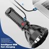 High Power Rechargeable Led Flashlight With Built-in 1200W Battery Usb Charging Life Grade Waterproofing Portable Lighting
