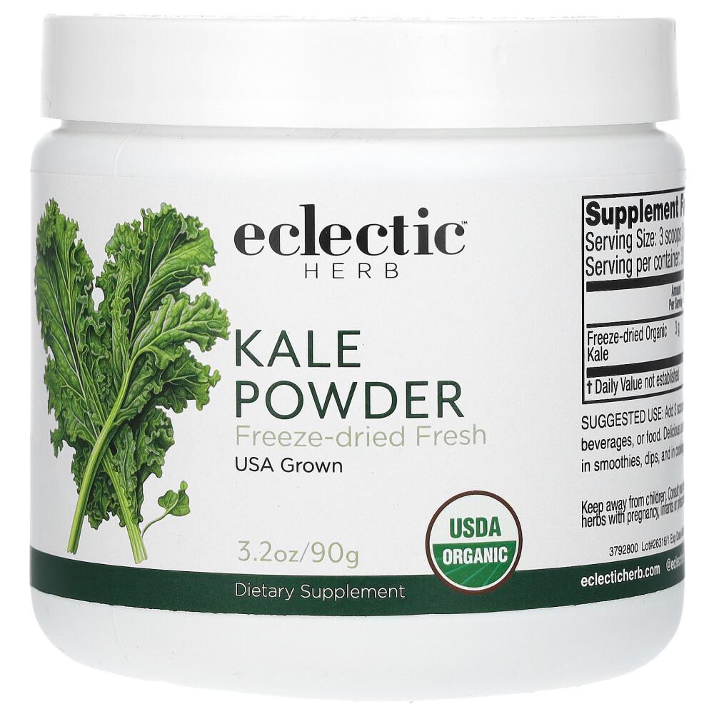 Eclectic Institute Fresh Freeze-Dried Kale 90g (3.2oz) 90g - 1 ea