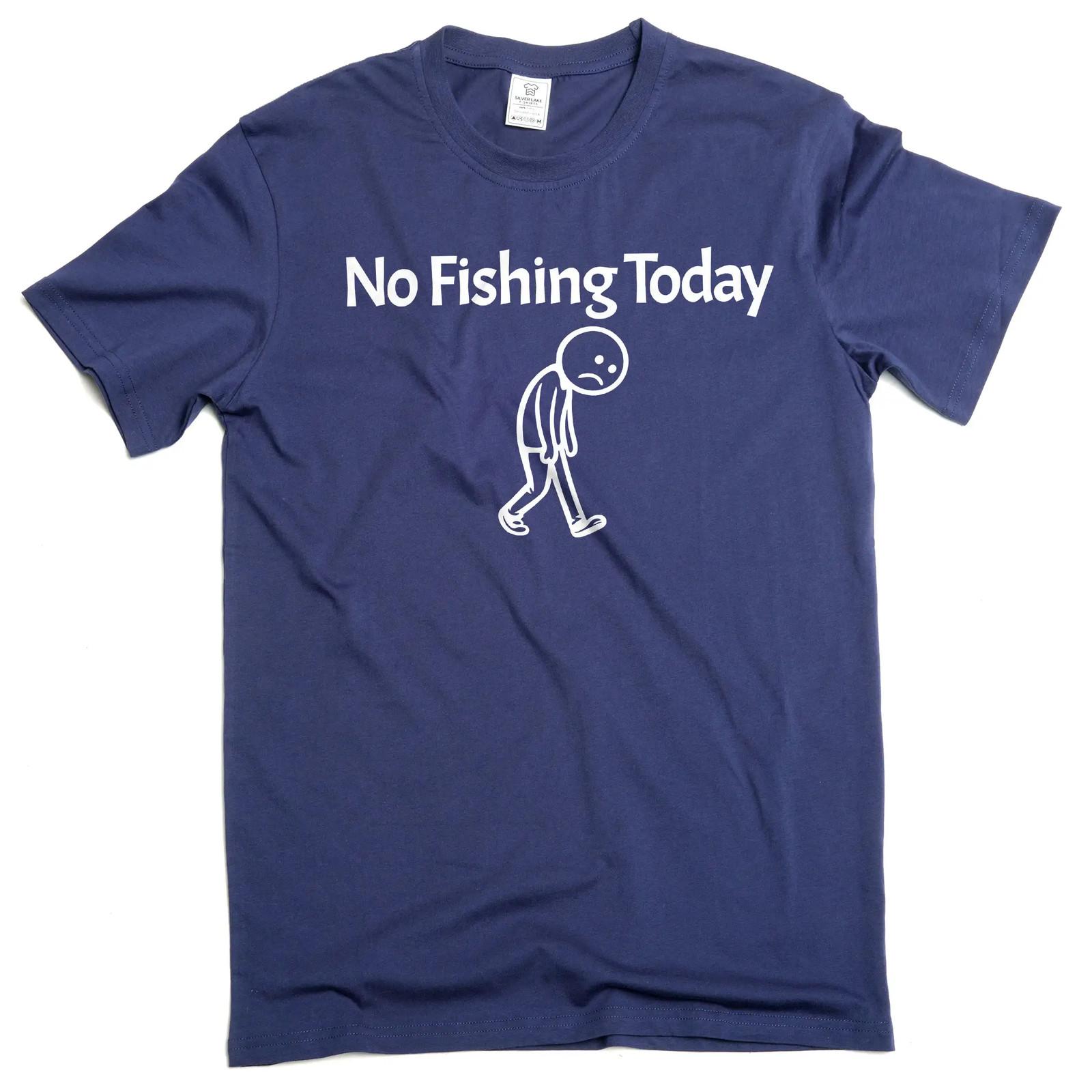 Men s Funny Fishing T-shirt humorous Novelty Graphic Fisherman hobby Tees S разноцветный