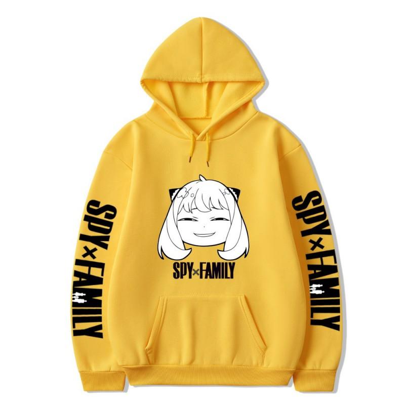 Spy X Family Anime Hoodie Women - Printed Cap Sleeve Long Oversized Streetwear Sweatshirt In Multiple Colors