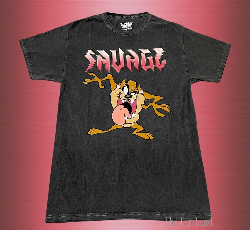 Новая футболка Looney Tunes Тасманийский Дьявол Свирепый Классическая Мужская Унисекс S