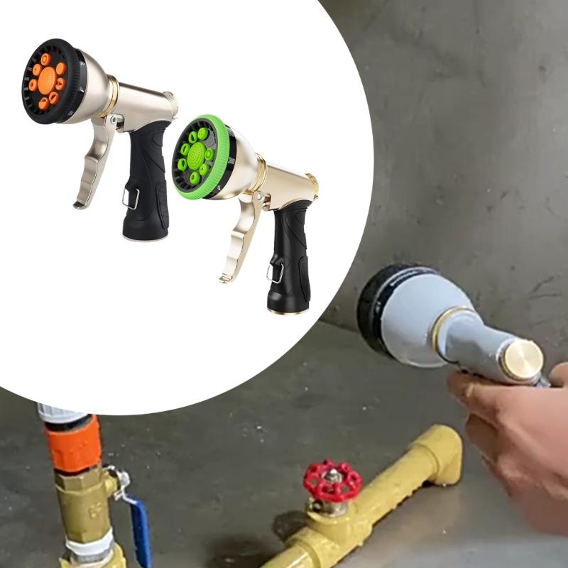 Professional Watering Nozzle High Pressure Water Nozzle Sprayer Heavy Type Garden Water Guns for Watering Plant