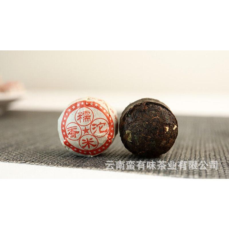 Yunnan Pu'er Tea Leaves Mini Tuo Tea Glutinous Fragrance Red Cotton Tuo 500g