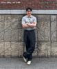 CUZNELLO Cool Cotton Open Collar Short Sleeve Knit_Gray