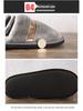 Luxury Washable Coral Fleece Slippers for Guests - Thick Sole, Ideal for Home, Salon, Autumn & Winter