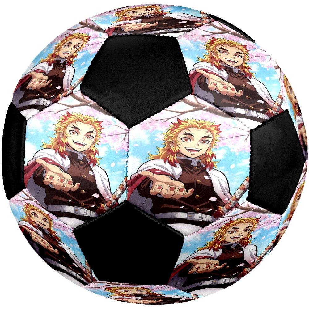 1pc Demon Slayer Soccer Ball Size 5 Indoor Soccer Ball Fashion Colorful Backyard Game - Great For Sports Fans Gift HE18