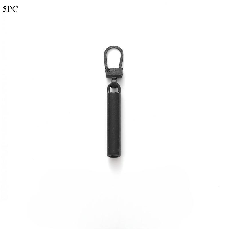 5Pcs Detachable Metal Zipper Pullers Zipper Sliders Head Zipper Pull Tab DIY Sewing Bags Down Jacket Zippers Slider Repair Kits