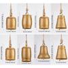 Christmas Bell Pendant Gold Vintage Cow Bell Christmas Tree Decoration