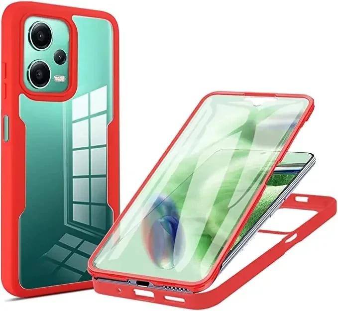 360 Plně Nárazuvzdorný Průhledný Kryt Pro Xiaomi Redmi 13C 12C 12 10C 9 9A 9T 9C Note 12 11 10 S 9 Pro A1 A2 Poco X5 F5 X4 F3 Pro