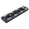 140MM Camera Quick Release Plate with 14in 38in Screw Aluminum Alloy Tripod Mount Baseplate for