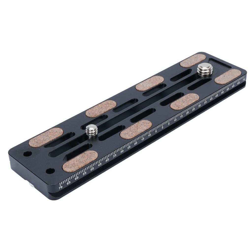 140MM Camera Quick Release Plate with 14in 38in Screw Aluminum Alloy Tripod Mount Baseplate for
