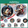 Entzückendes Acryl-Weihnachts-Durchbruch-Ornament Perfekt Für Fröhliche Auto-Accessoires