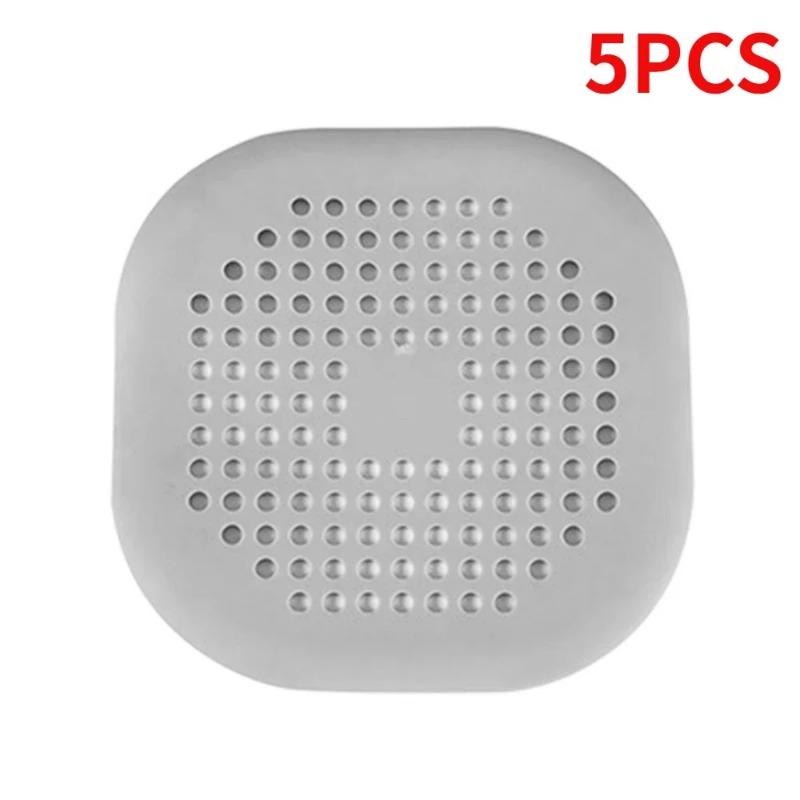Hair Filter Shower Drain Plug Kitchen Sink Strainer Bathtub Shower Floor Drain Stopper Home Accessories
