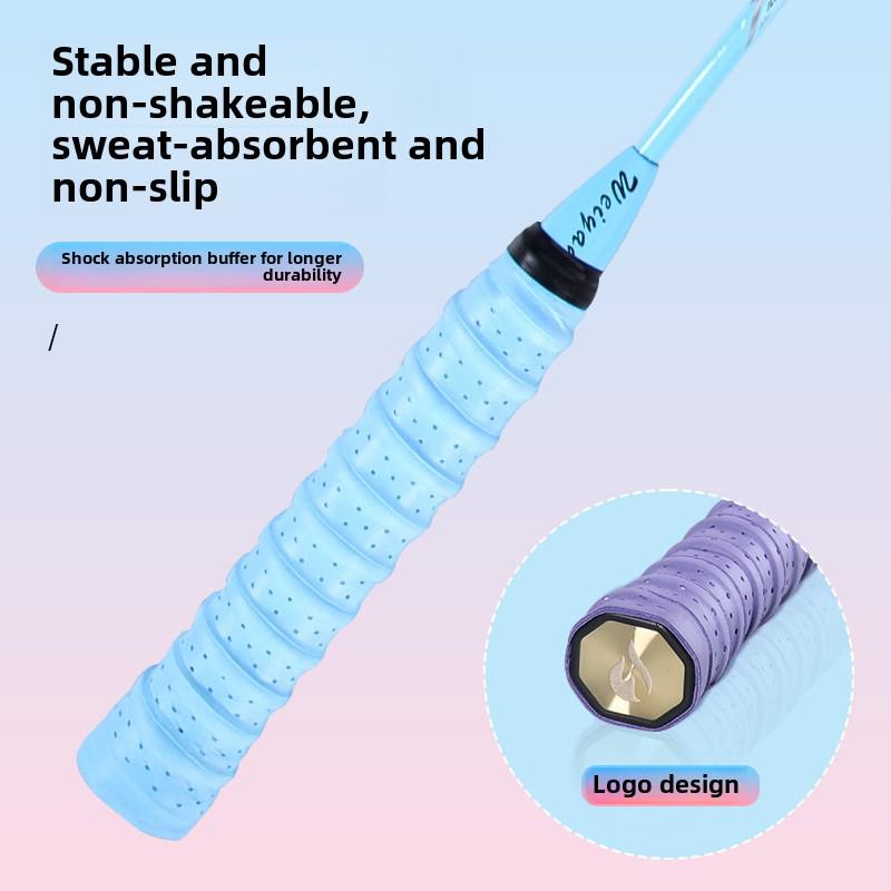 Weiyan Ultra-Light Carbon Fiber Badminton Racket Set (2 Pieces) - Beginner-Friendly, Durable, Ideal for Training and Competition.