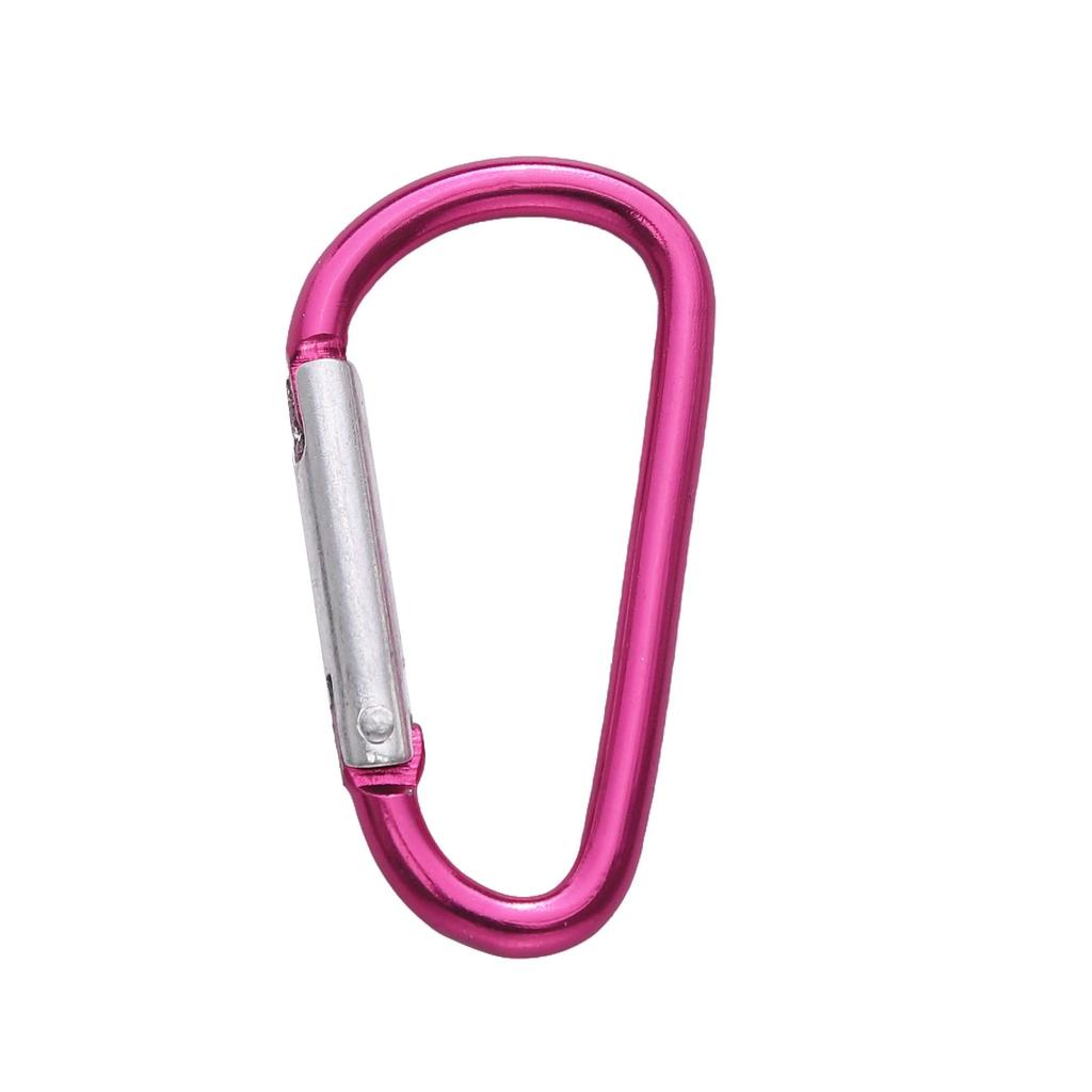 1pc Mountaineering Buckle Love Star Buckle D-Shaped Buckle Color Backpack Buckle Aluminum Keychain DIY Accessories