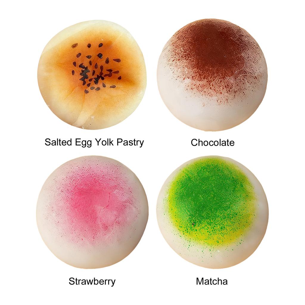 Slow Rising Squishies Sensory Fidget Toy Bread Food Squishies Soft Slow Rebound Decompression Toy for Kids Adults Birthday