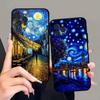 Van Gogh Starry Sky Phone Case For IPhone 16 15 14 11 12 13 Mini Pro XS Max Cover 6 7 8 Plus X Funda Shell