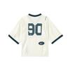 Nike Abbigliamento sportivo Comodo Moda Morbido Traspirante Maglietta a maniche corte Top da donna Bianco sporco HJ0281-133