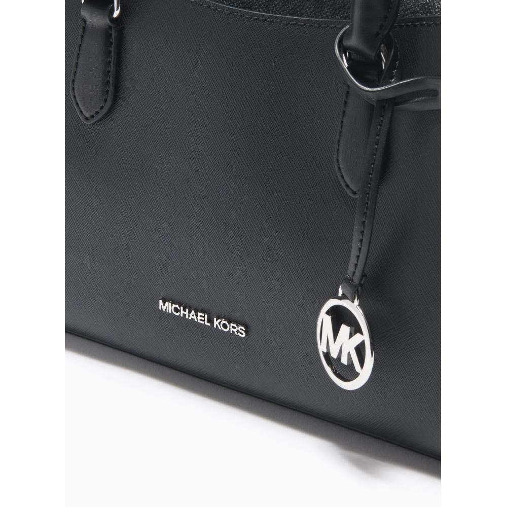 Michael Kors [japan Limited] Arden Top Zip Satchel Medium   Mk Signature 35f5g4xs2b2605 Light Cream Multi