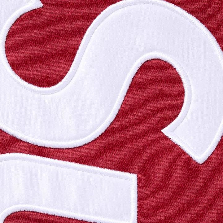 Supreme Satin Applique Sweatpant Red